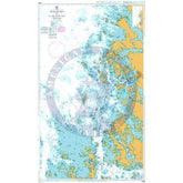 British Admiralty Nautical Chart  3438: Baltic Sea – Gulf of Bothnia, Finland, Southwest Coast, Approaches to Uusikaupunki (Nystad)